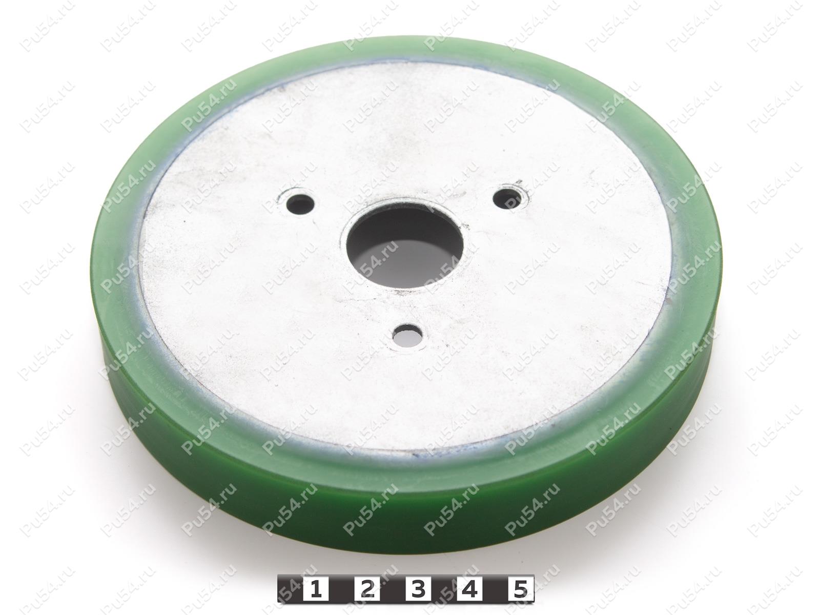 Диск фрикциона D134 x d124 x H20 (восстановление), Product Code 333-01-1135, Polyurethane, PU54/M80/зеленый, Image №1