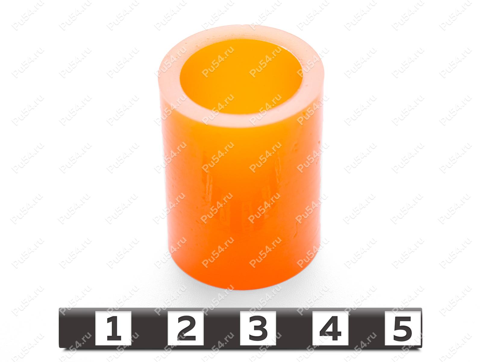 Втулка фальцевальной машины D23 x d17 x H30, Product Code 33-01-1815, Polyurethane, PU54/M72/оранжевый, Image №1