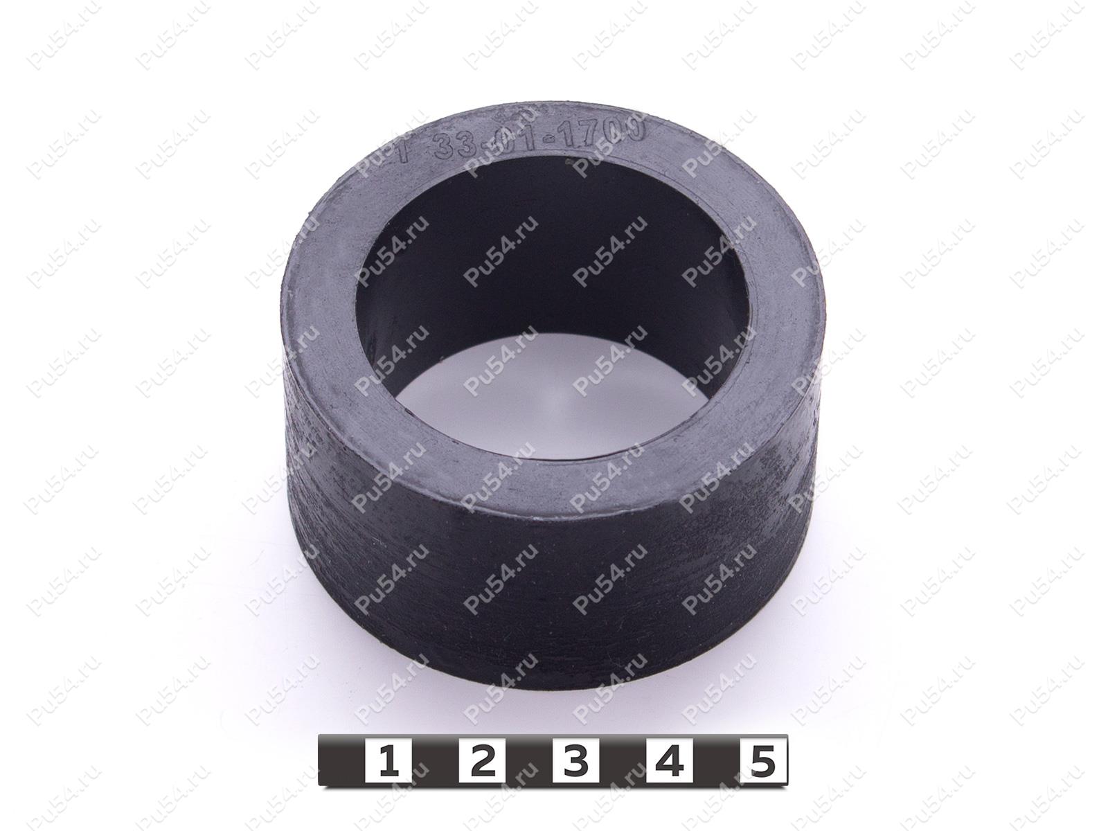 Шина СЛИК D 58,8 x d 42.8 x H 30 мм., Product Code 33-01-1700, Polyurethane, ELPU54/M87черный, Image №1