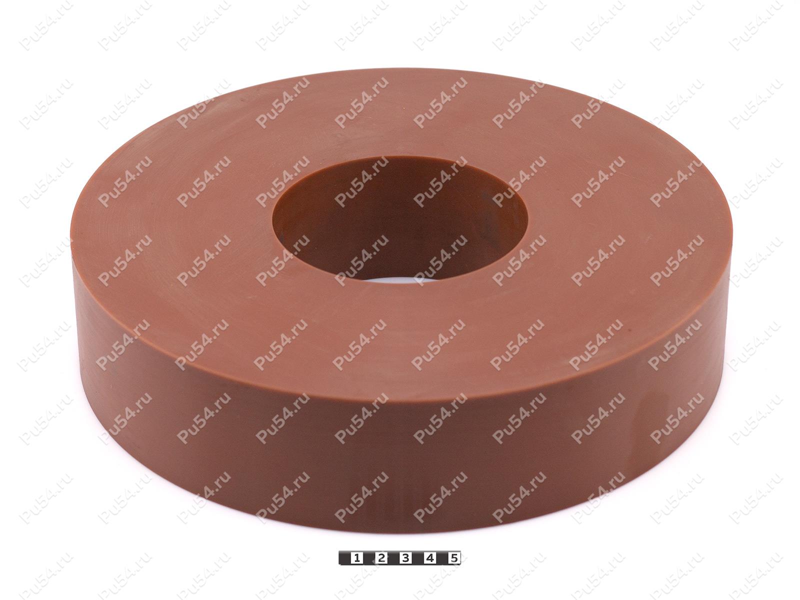 Ролик D 310 x d120 x H 70, Product Code 33-01-1476, Polyurethane, PU54Q/E95/коричневый, Image №1