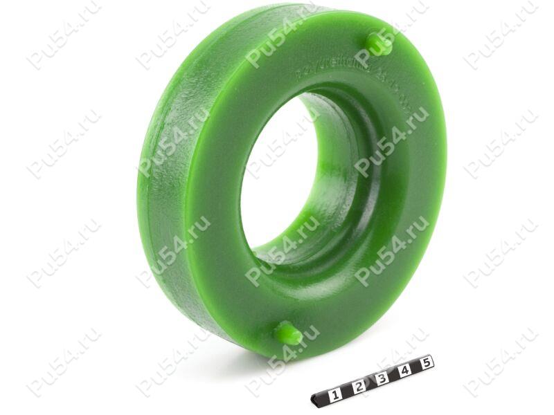 Spring spacer, rear suspension (lift +20 mm), Product Code 26-12-0092, Polyurethane, PU54/M80/green, Image №1