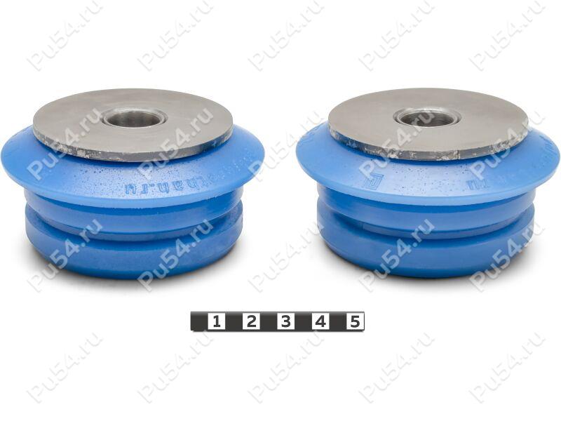Spring front eye silent blocks (set), rear suspension, Product Code 26-20-019, Polyurethane, Image №1