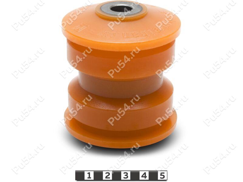 Spring silent block, rear suspension, Product Code 11-06-113, Polyurethane, PU54/M71/orange, Image №1