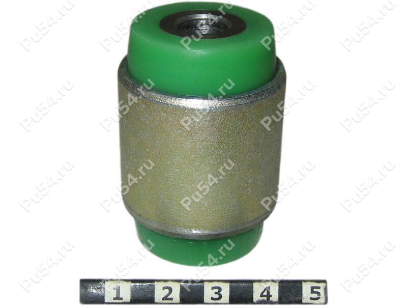 Low control arm silent block, rear suspension, pressed-in, Product Code 7-06-1351, Polyurethane, Image №1
