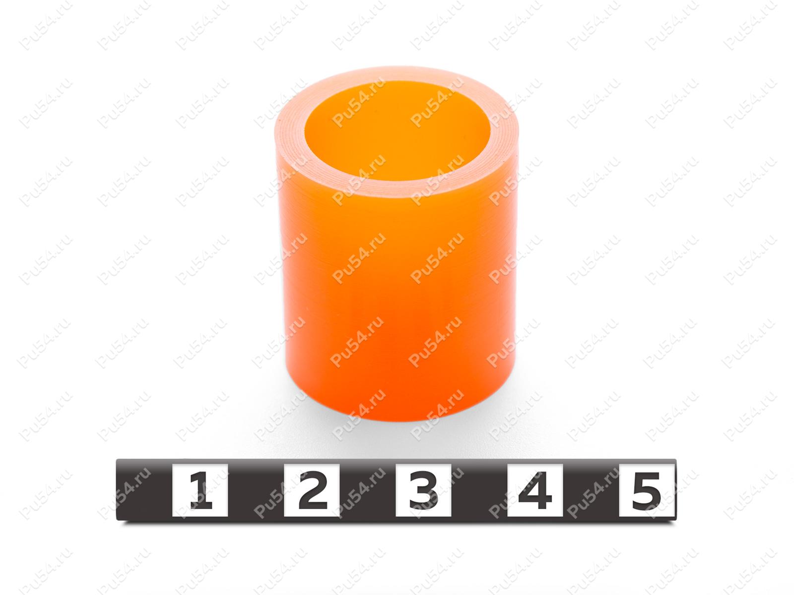 Втулка D22,5 x d17 x H25, Product Code 33-01-1873, Polyurethane, PU54/M72/оранжевый, Image №1