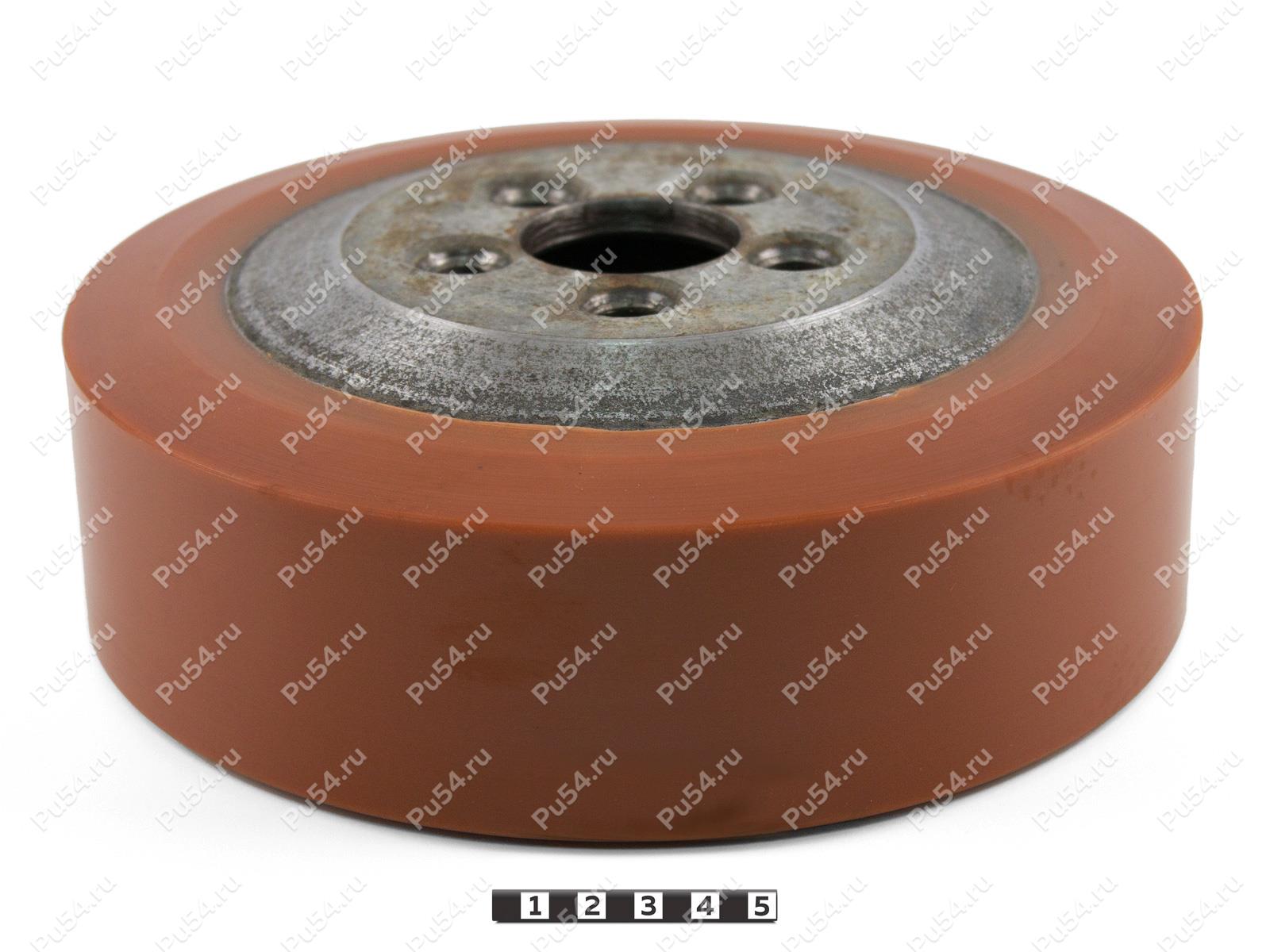 Колесо D 230 x d 185 x H 75 (восстановление), Product Code 333-01-1237, Polyurethane, PU54Q/E95коричневый, Image №1