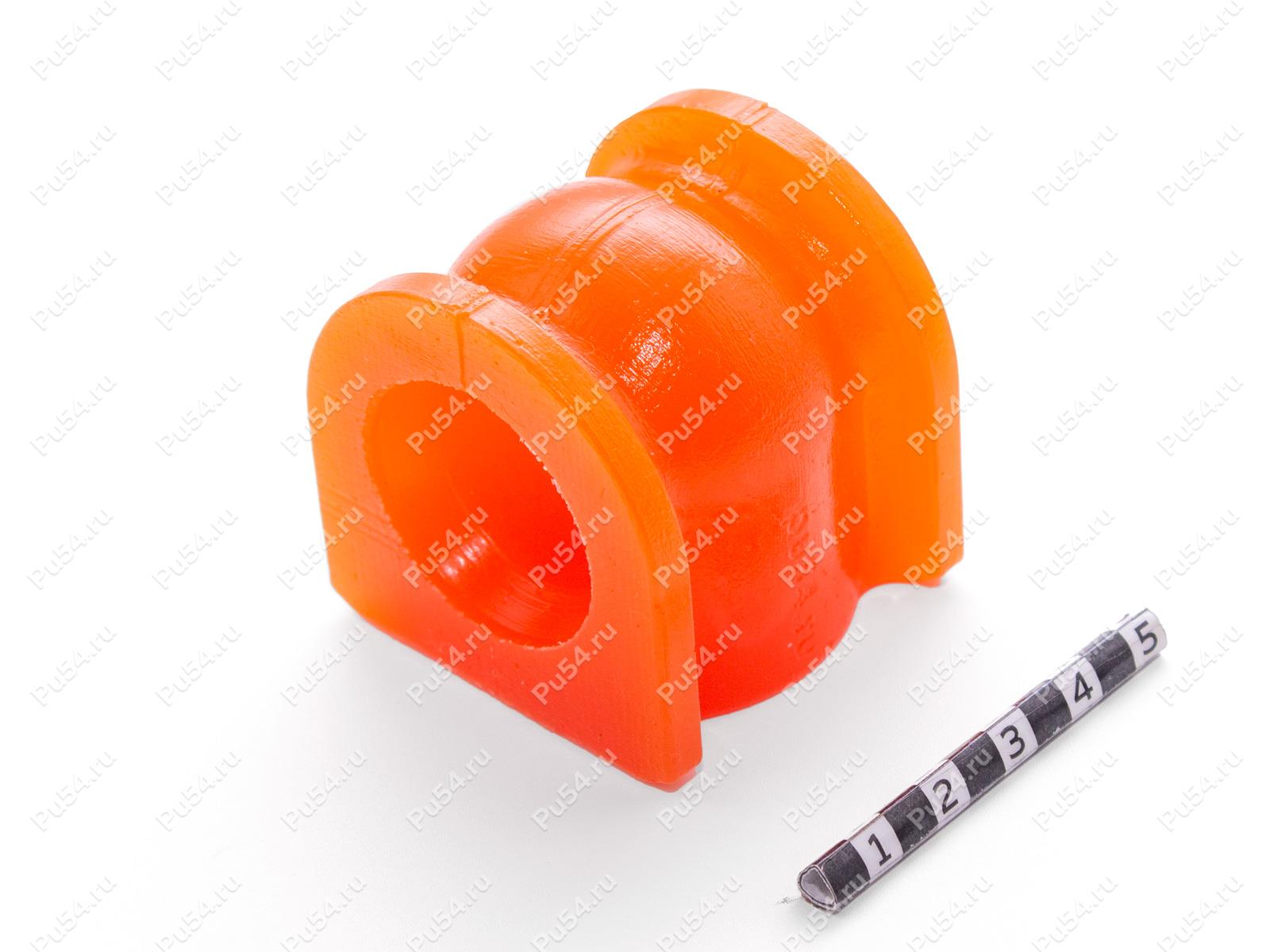 Втулка стабилизатора передней подвески,  ID =25,5мм, Product Code 7-01-227, Polyurethane, PU54/M72/оранжевый, Image №1