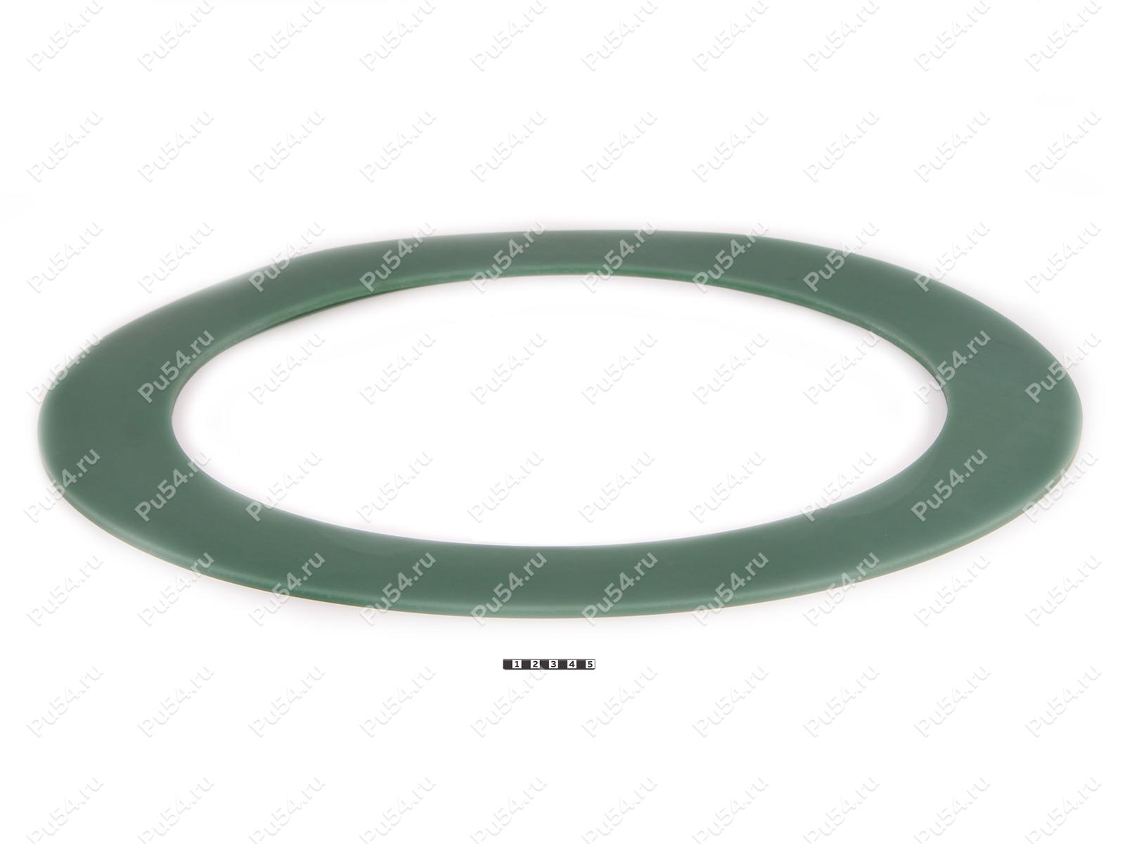 Кольцо прямоугольного сечения 615 x 460 x 6, Product Code 33-01-1876, Polyurethane, PU54i/K80/темно-зеленый, Image №1