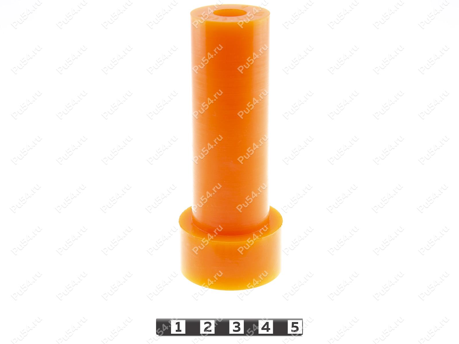 Stopper D 40 x d 12 x H 100, Product Code 33-01-1198, Polyurethane, PU54/M71/orange, Image №1