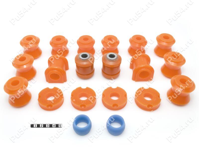 Silent blocks set for IJ ODA 2126, Product Code 27-21-002, Polyurethane, Image №1