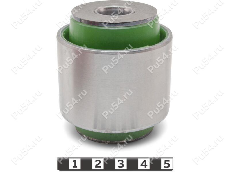 Control arm silent block, front suspension, Product Code 11-06-2181, Polyurethane, PU54/M80/green, Image №1