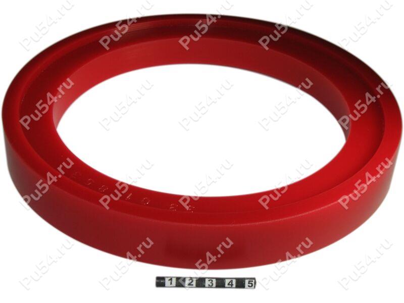 Wheel (restoration), Product Code 33-01-853, Polyurethane, PU54/K65/red, Image №1