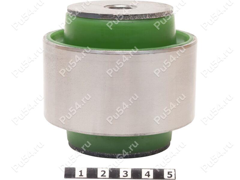 Trailing arm silent block, rear suspension, pressed-in, Product Code 7-06-3911, Polyurethane, PU54/M80/green, Image №1