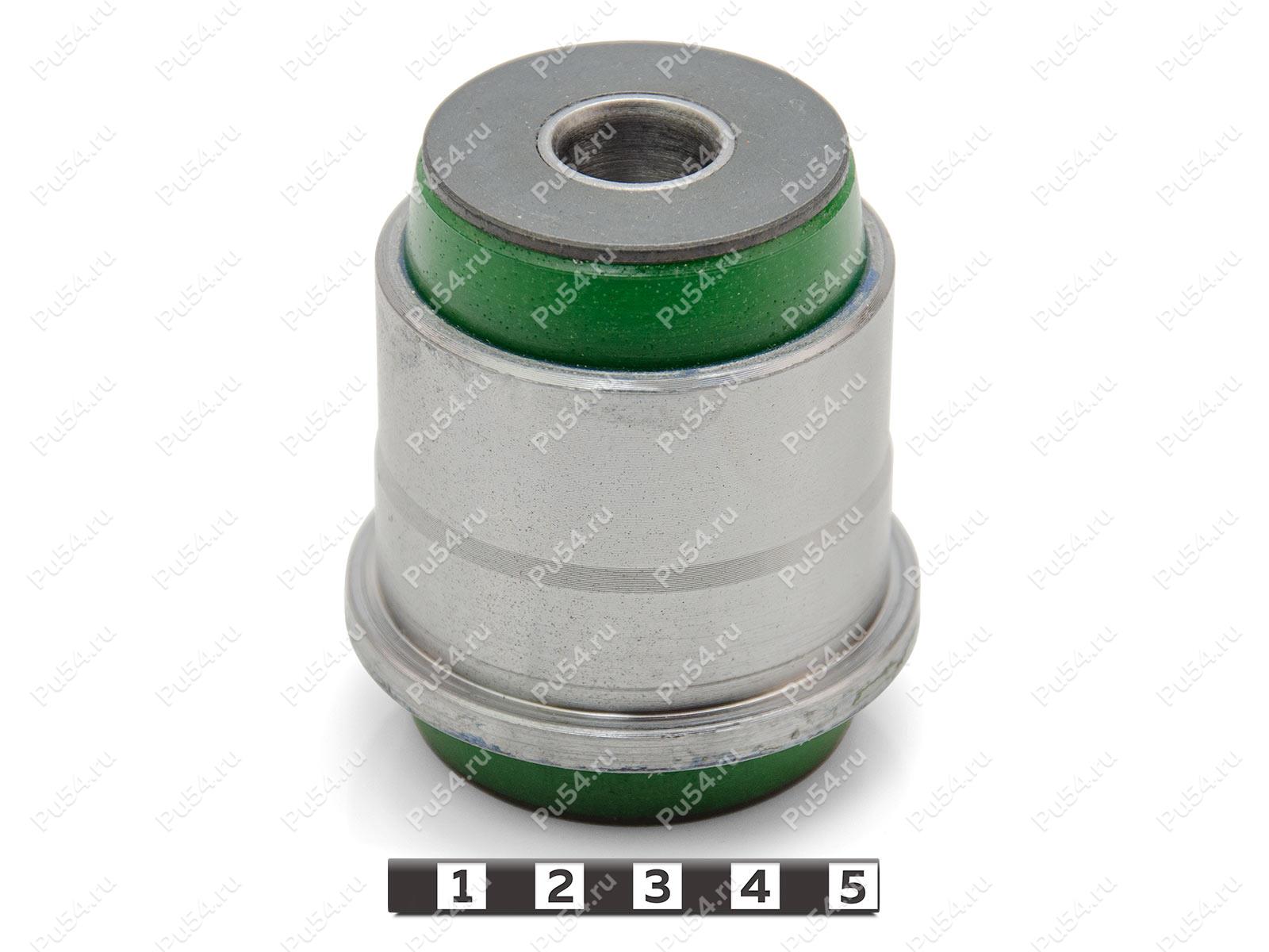 Сайлентблок нижнего рычага передней подвески к кузову, Product Code 1-06-6401, Polyurethane, PU54/M80/зеленый, Image №1
