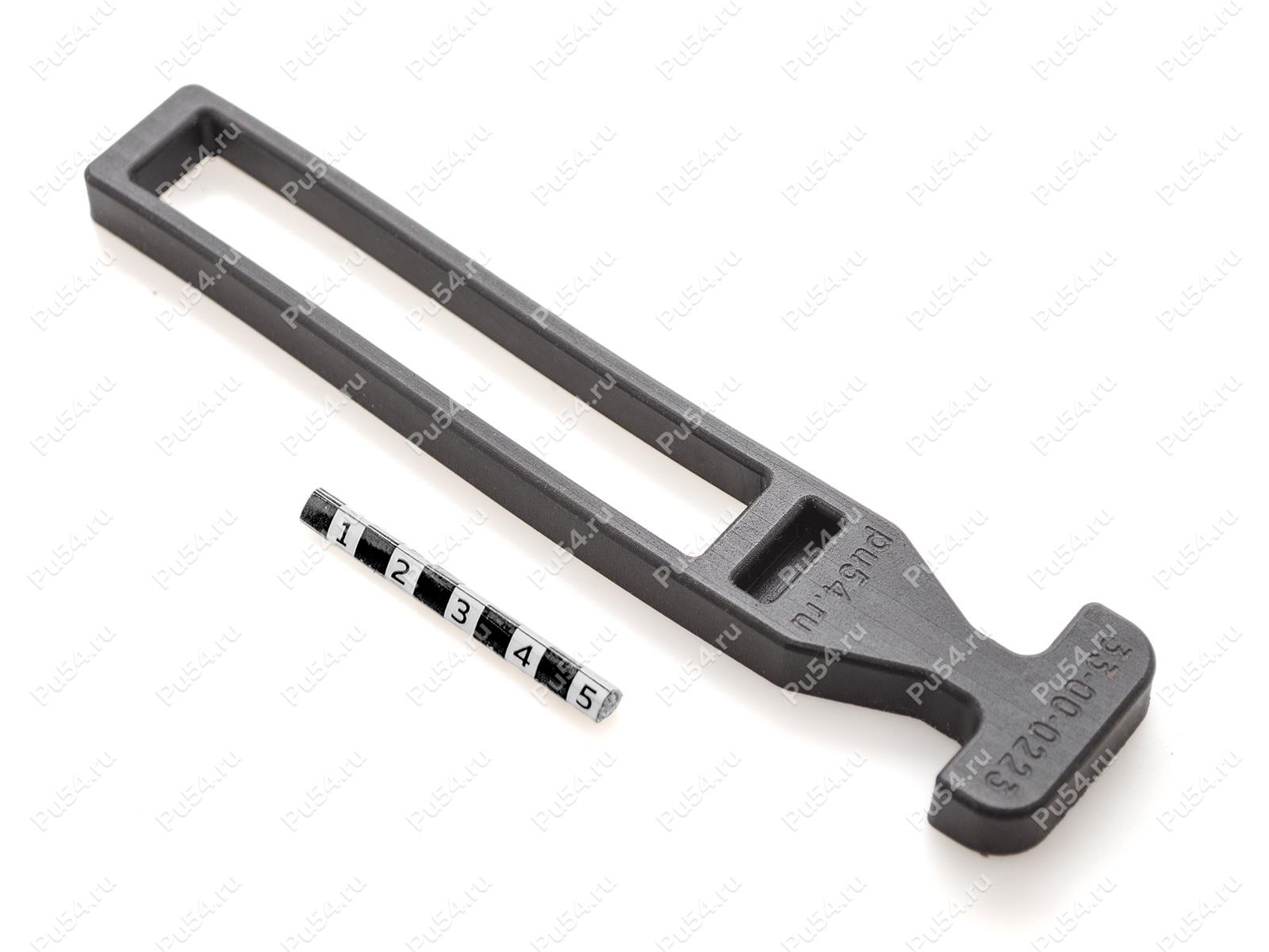 Changeable strap for 33-20-022, Product Code 33-00-0223, Polyurethane, PU54/M71/black, Image №1