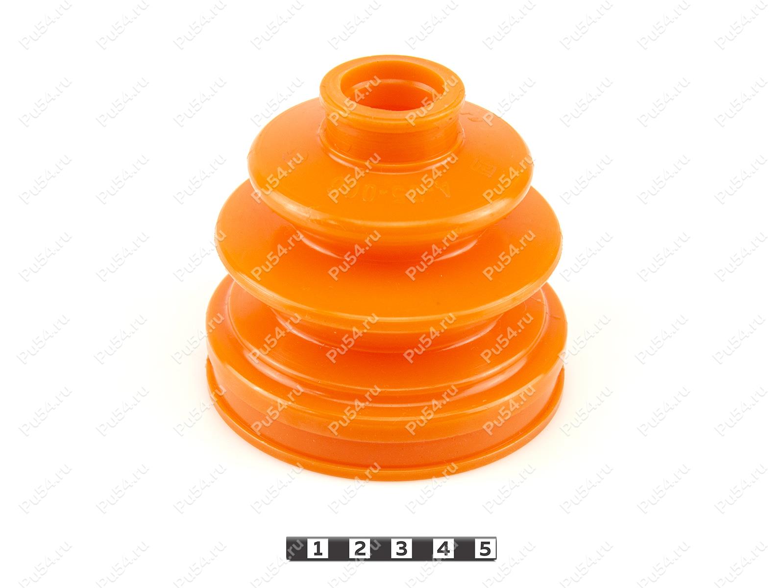 CV-joint dust boot, Product Code 4-05-006, Polyurethane, PU54/E72/черный, Image №1