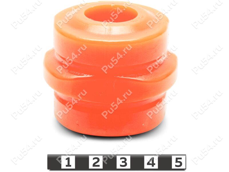 Stabilizer bushing, front suspension, ID = 21,5 mm, Product Code 29-01-2529, Polyurethane, PU54/M71/orange, Image №1