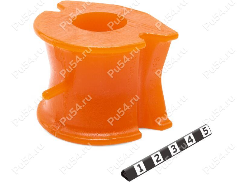 Stabilizer bushing, front suspension, ID=24.5 mm, Product Code 29-01-498, Polyurethane, PU54/M71/orange, Image №1