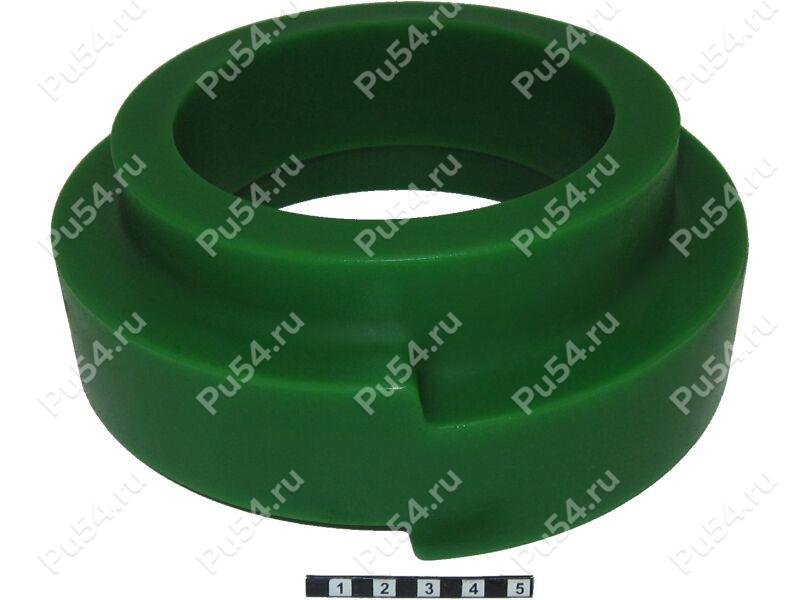 Spring spacer, rear suspension (lift +40 mm), Product Code 11-12-0024, Polyurethane, PW54/K80/светло-зеленый, Image №1