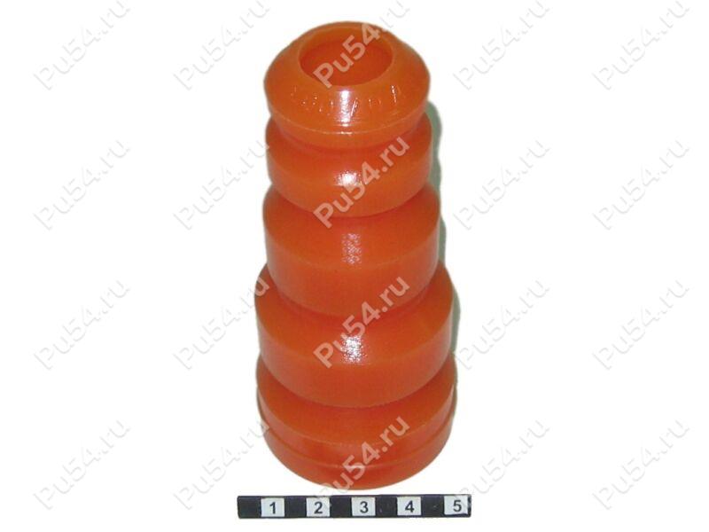 Rear shock absorber bump stop, Product Code 7-07-003, Polyurethane, PU54i/K72/темно-оранжевый, Image №1