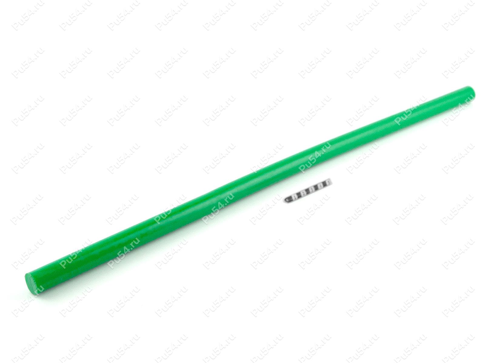 Стержень 10*500 полиуретановый круг, Product Code 33-01-1374, Polyurethane, PW54/K80/светло-зеленый, Image №1