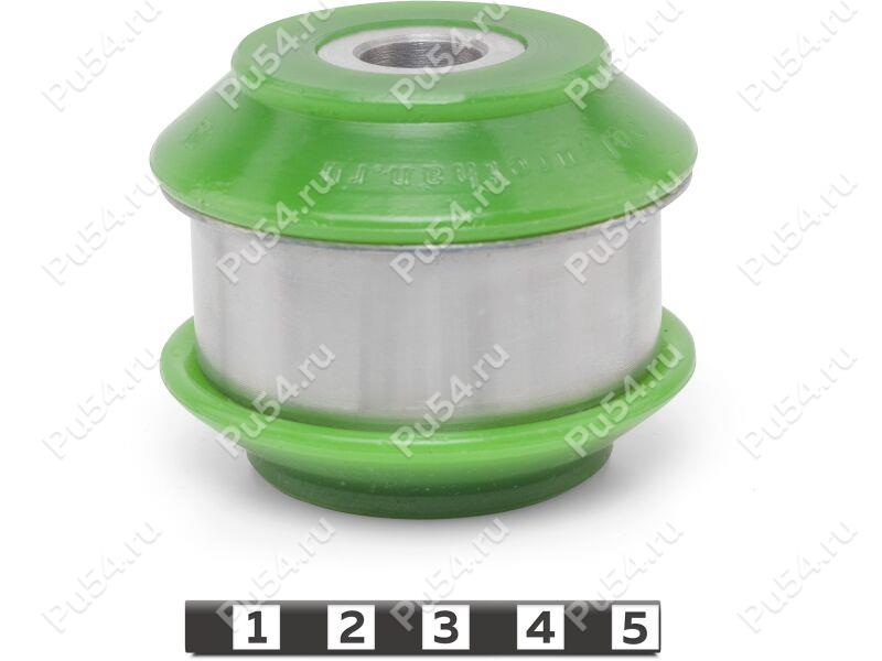 Control arm rear silent block, front suspension (sectional), Product Code 29-16-2371, Polyurethane, Image №1
