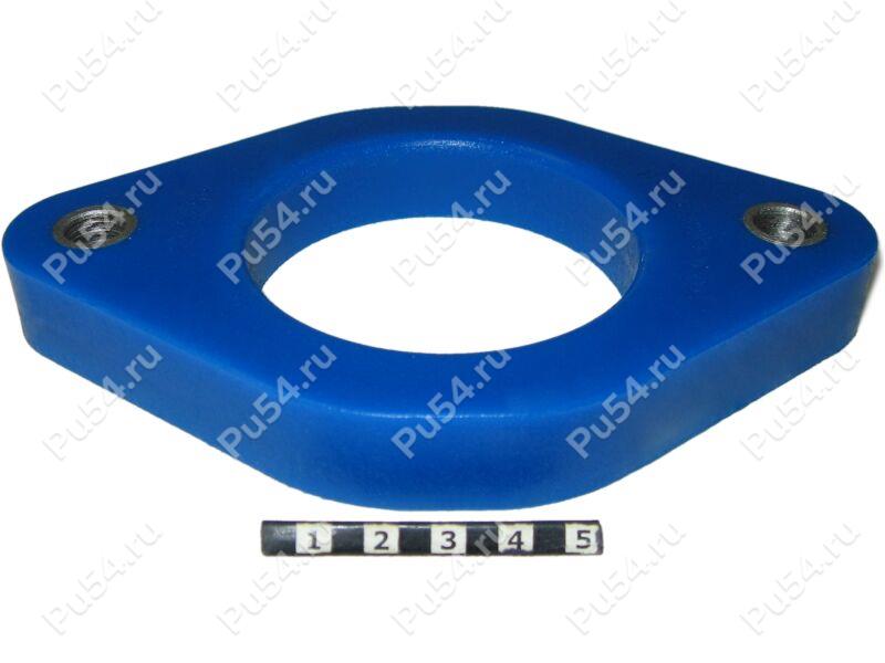 Rear shock absorber strut spacer, 20 mm, Product Code 7-12-0202, Polyurethane, Полипропилен со втулками синий, Image №1