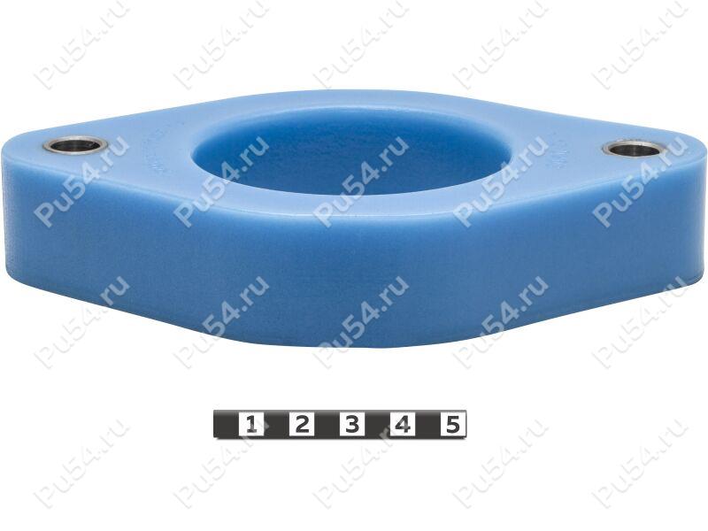 Rear shock absorber strut spacer, 30 mm, Product Code 7-12-0203, Polyurethane, Полипропилен со втулками серый, Image №1