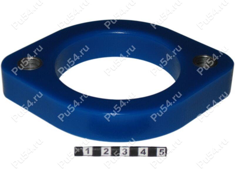 Rear shock absorber strut spacer, 20 mm, Product Code 7-12-0252, Polyurethane, Полипропилен со втулками синий, Image №1