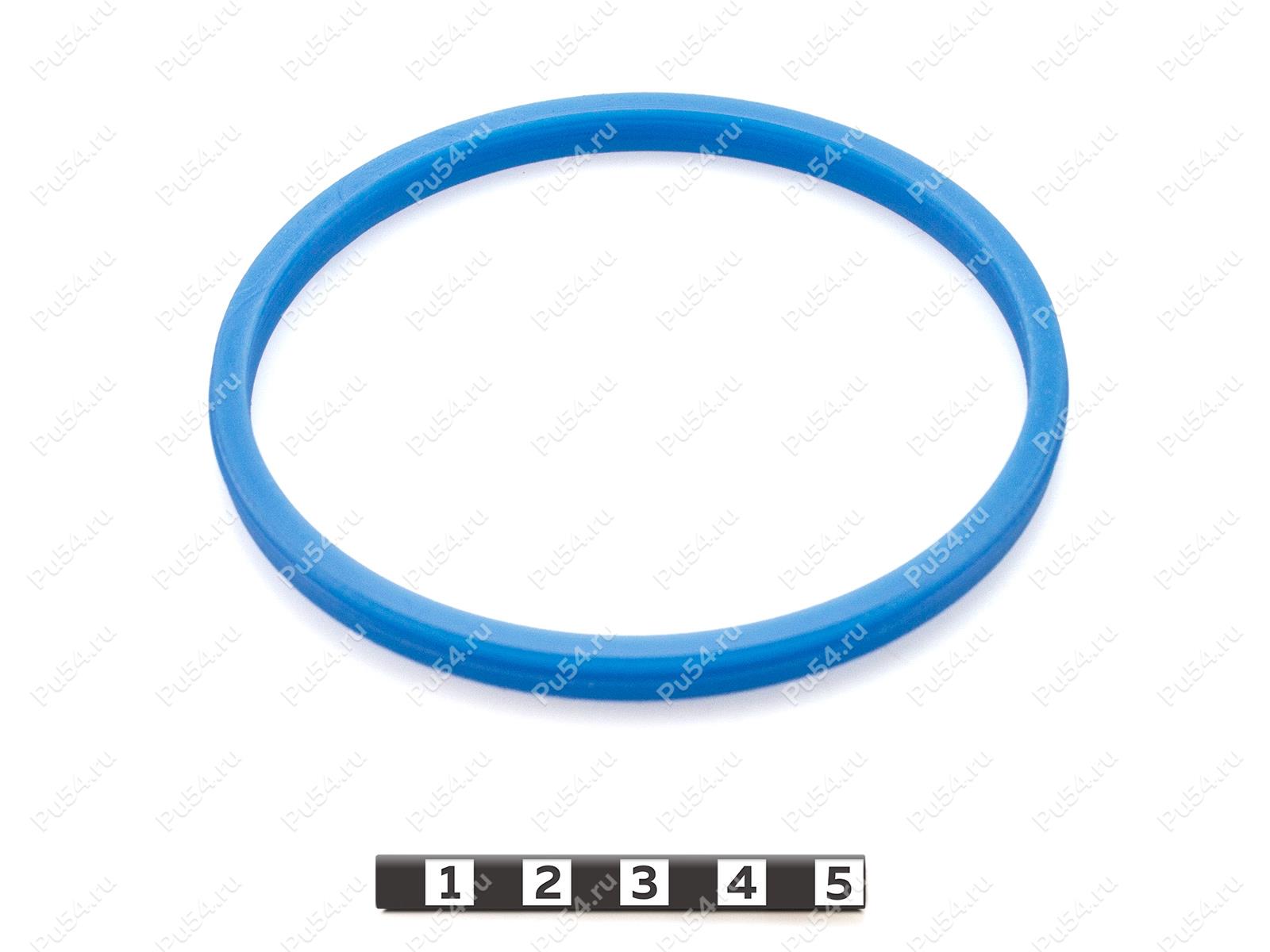 Уплотнительное кольцо воздуховода 101*91,6*7, Product Code 33-78-023, Polyurethane, PU54/M87/синий, Image №1