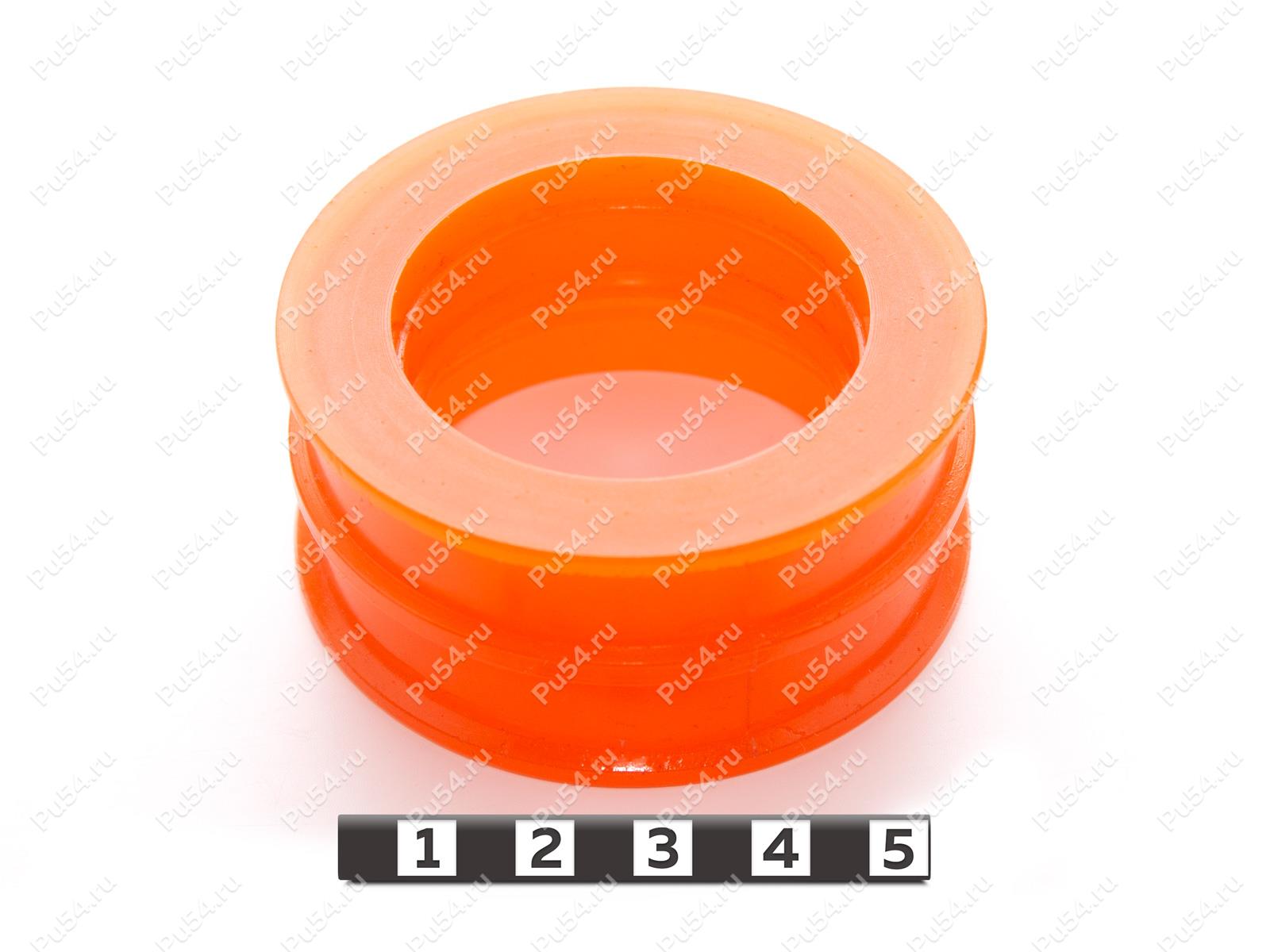 Муфта впускного коллектора снегохода, Product Code 50-14-002, Polyurethane, PU54/M72/оранжевый, Image №1