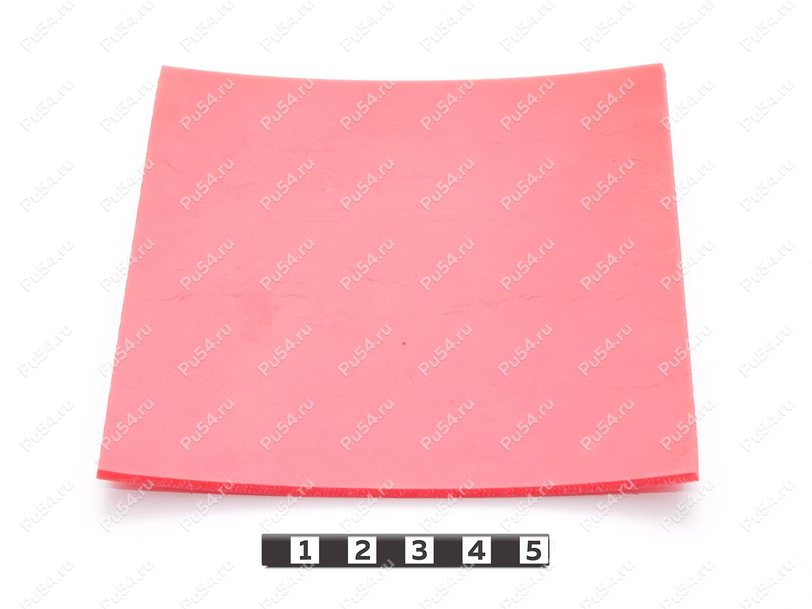 Чистик 3 х 100 х 110, Product Code 33-01-1801, Polyurethane, PU54/M92/красный, Image №1