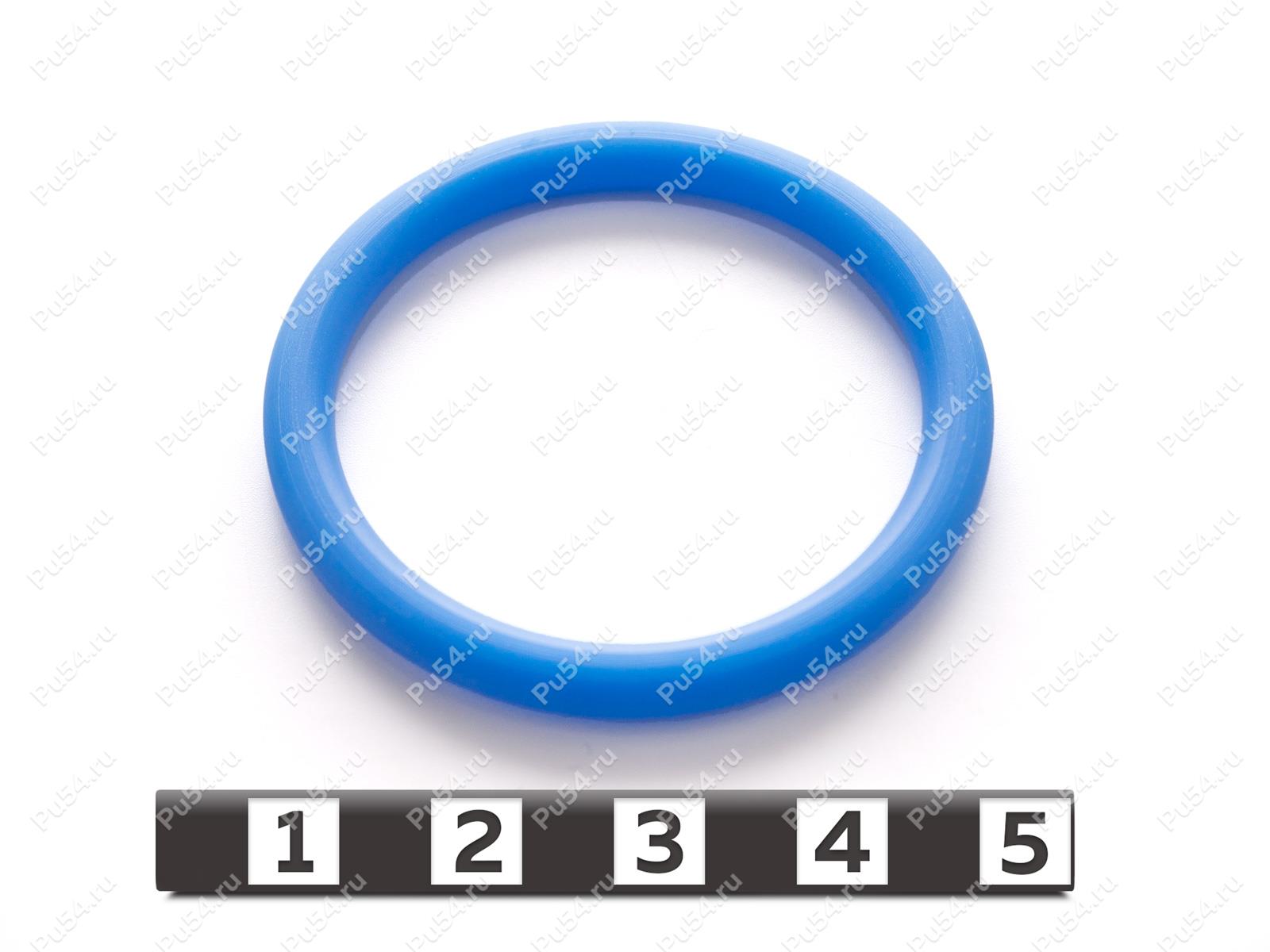 Кольцо 35x4 аналог KO KASTAS круглого сечения, Product Code 78-00-240087, Polyurethane, PU54/M87/синий, Image №1