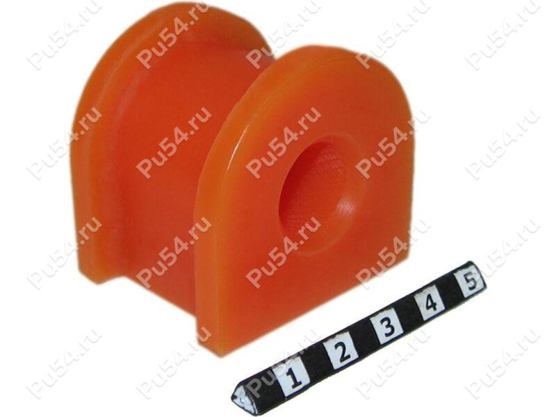 Stabilizer bushing, rear suspension, ID =15,5 mm, Product Code 3-01-085, Polyurethane, PU54i/K72/темно-оранжевый, Image №1