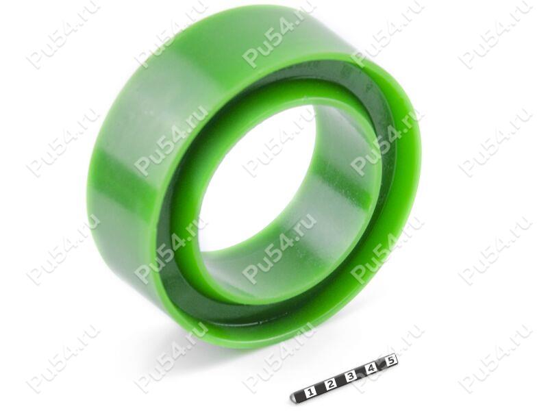 Spring spacer, rear suspension (lift +25 mm), Product Code 1-12-06325, Polyurethane, PW54/K80/светло-зеленый, Image №1