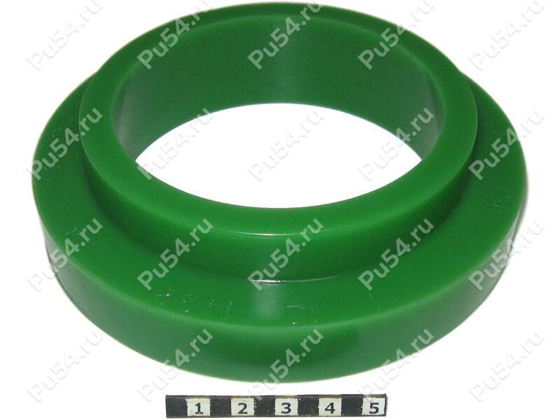 Spring spacer, rear suspension (lift +20 mm), Product Code 1-12-1492, Polyurethane, PW54/K80/светло-зеленый, Image №1