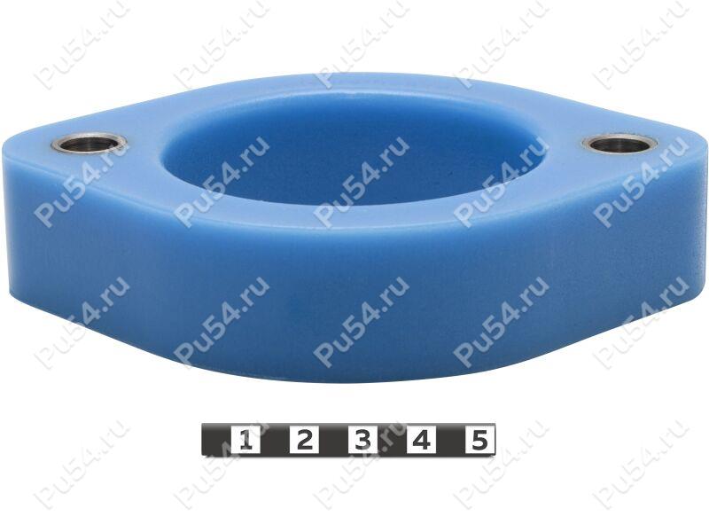 Rear shock absorber strut spacer, 30 mm, Product Code 7-12-0253, Polyurethane, Полипропилен со втулками серый, Image №1