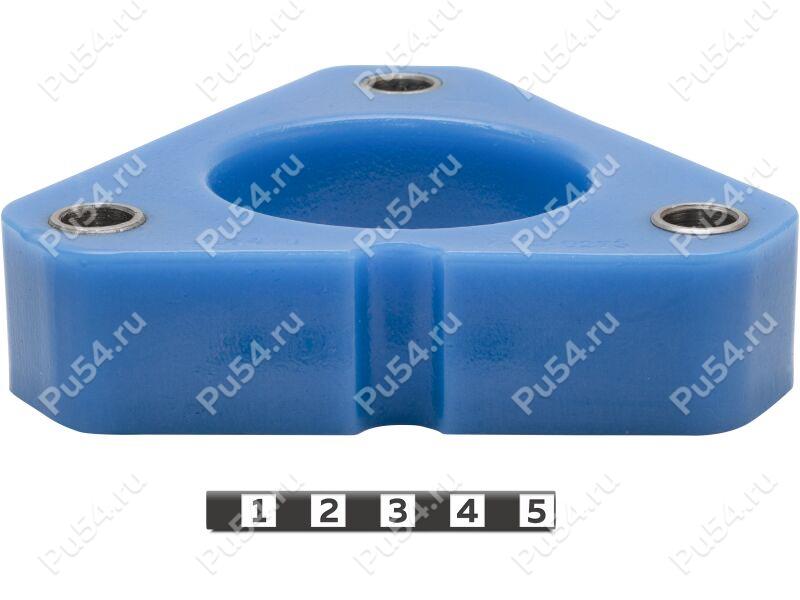 Front shock absorber strut spacer, 30 mm, Product Code 7-12-0273, Polyurethane, Полипропилен со втулками серый, Image №1
