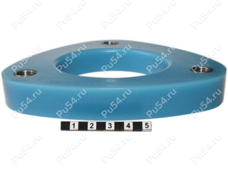 Front shock absorber strut spacer, 20 mm, Product Code 7-12-0282, Polyurethane, Полипропилен со втулками синий, Image №1