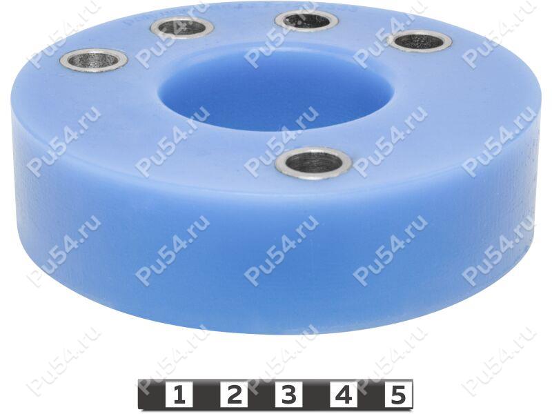 Front shock absorber strut spacer (lift+ 30 mm), Product Code 7-12-0333, Polyurethane, Полипропилен со втулками серый, Image №1
