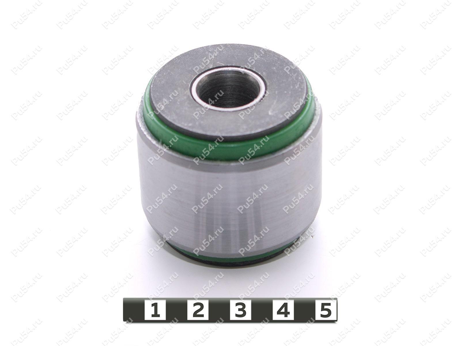 Сайлентблок тяги задней подвески, к кулаку, Product Code 26-06-1101, Polyurethane, PU54/M80/зеленый, Image №1