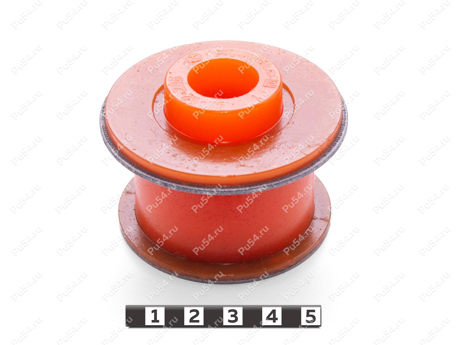 Подушка кузова верхняя 1 и 4 ряд, Product Code 40-12-205, Polyurethane, PU54/M72/оранжевый, Image №1