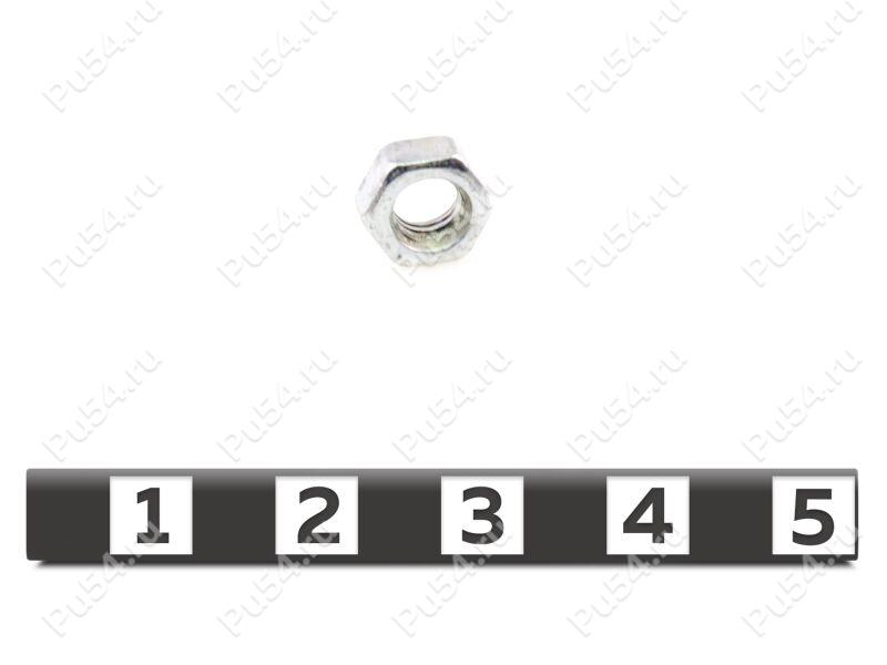 Screw nut М.5 DIN 934 zinc, Product Code 0-75-045, Polyurethane, Image №1
