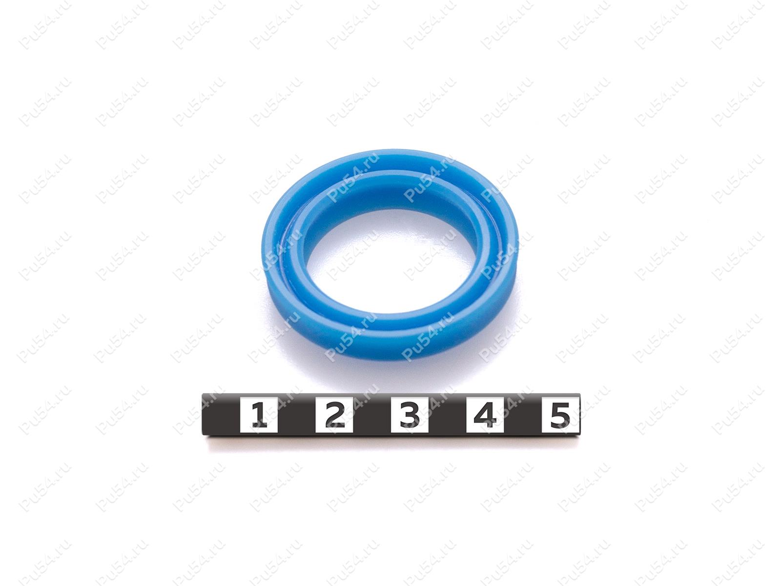 Грязесъемник K27 25,46х34,72х28,72х5,45х6,7 аналог K27-025/1 PU KASTAS, Product Code 70-02-011-1, Polyurethane, PU54/M87/синий, Image №1