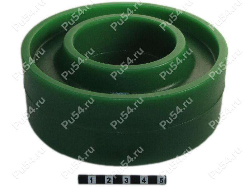 Spring spacer, rear suspension (lift +30 mm), Product Code 1-12-1563, Polyurethane, PW54/K80/светло-зеленый, Image №1