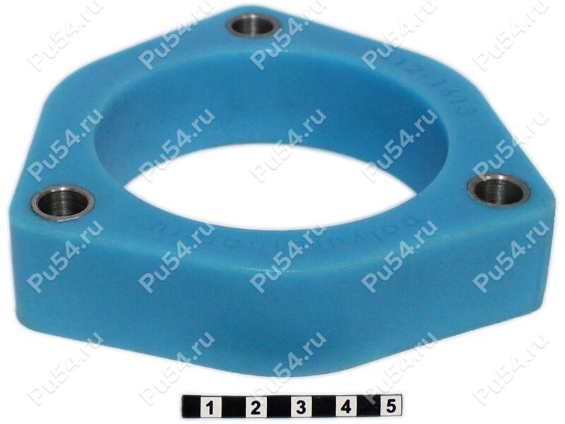Rear shock absorber strut spacer, 30 mm, Product Code 1-12-1613, Polyurethane, Полипропилен со втулками серый, Image №1