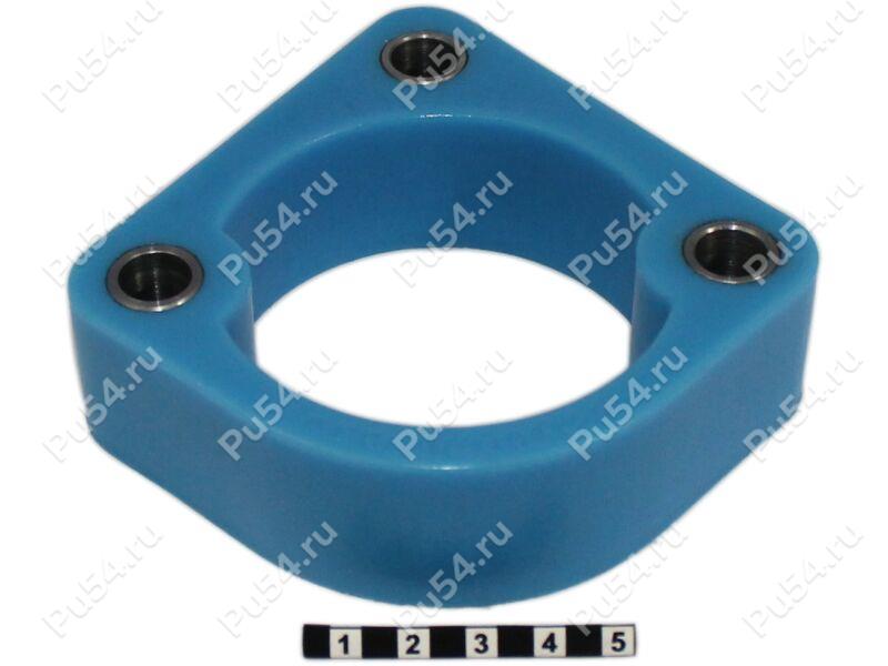 Rear shock absorber strut spacer, 30 mm, Product Code 1-12-1623, Polyurethane, Полипропилен со втулками серый, Image №1