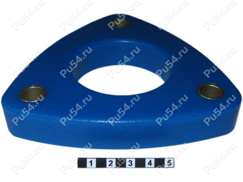 Front shock absorber strut spacer, 20 mm, Product Code 4-12-0252, Polyurethane, PU54/M87/синий, Image №1