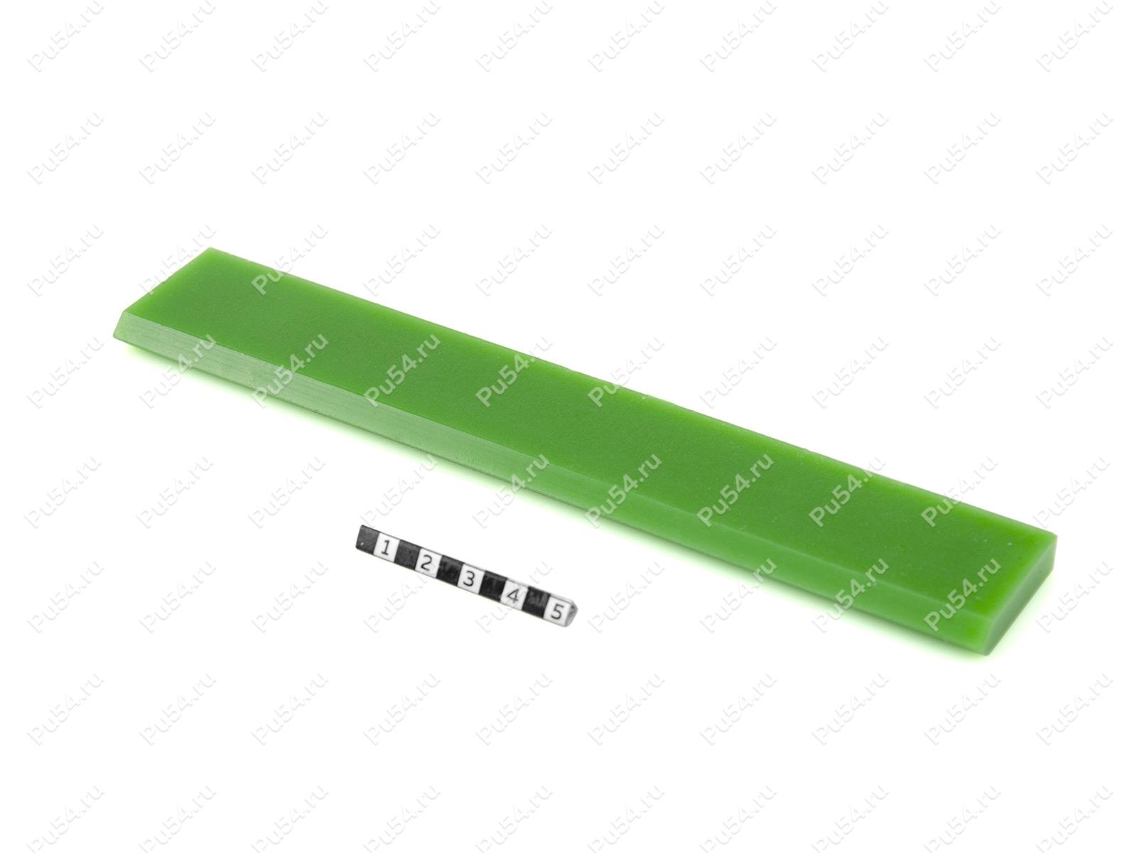 Ракель 9*36,5*210, Product Code 33-01-1277, Polyurethane, PU54/M80/зеленый, Image №1