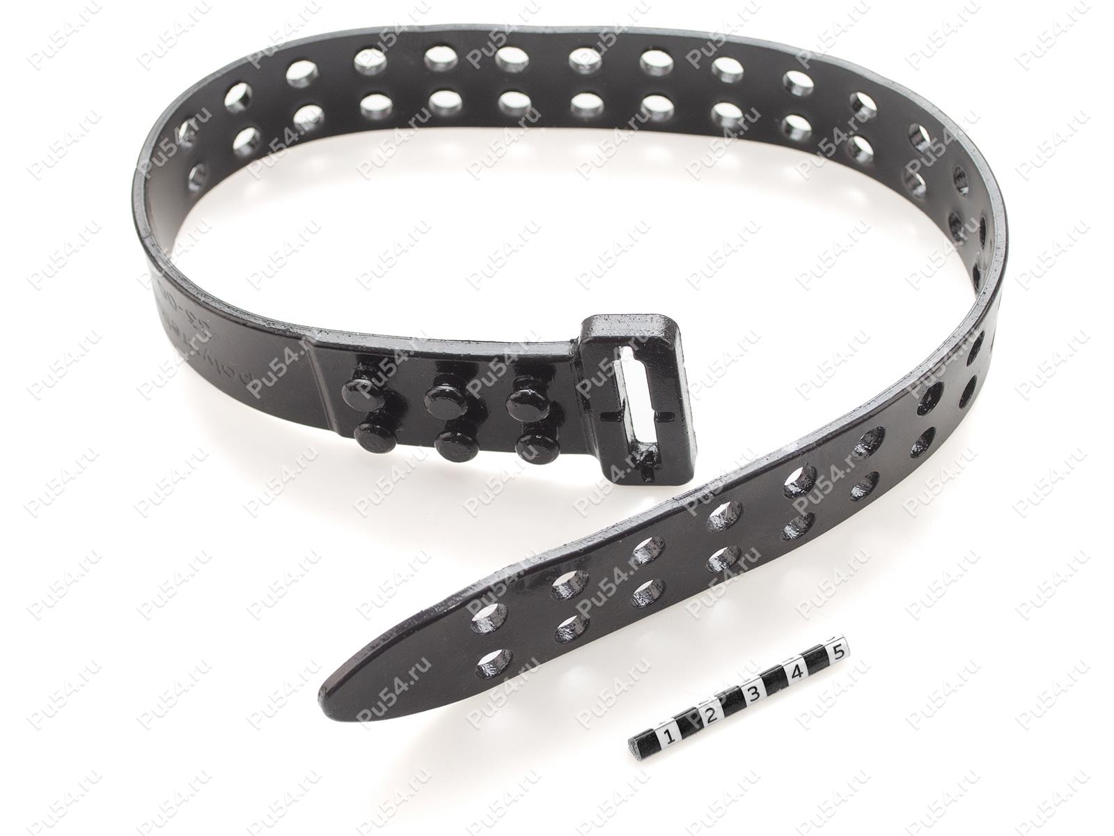 Ремень крепёжный 33*600, Product Code 33-00-185, Polyurethane, PU54/M72/черный, Image №1
